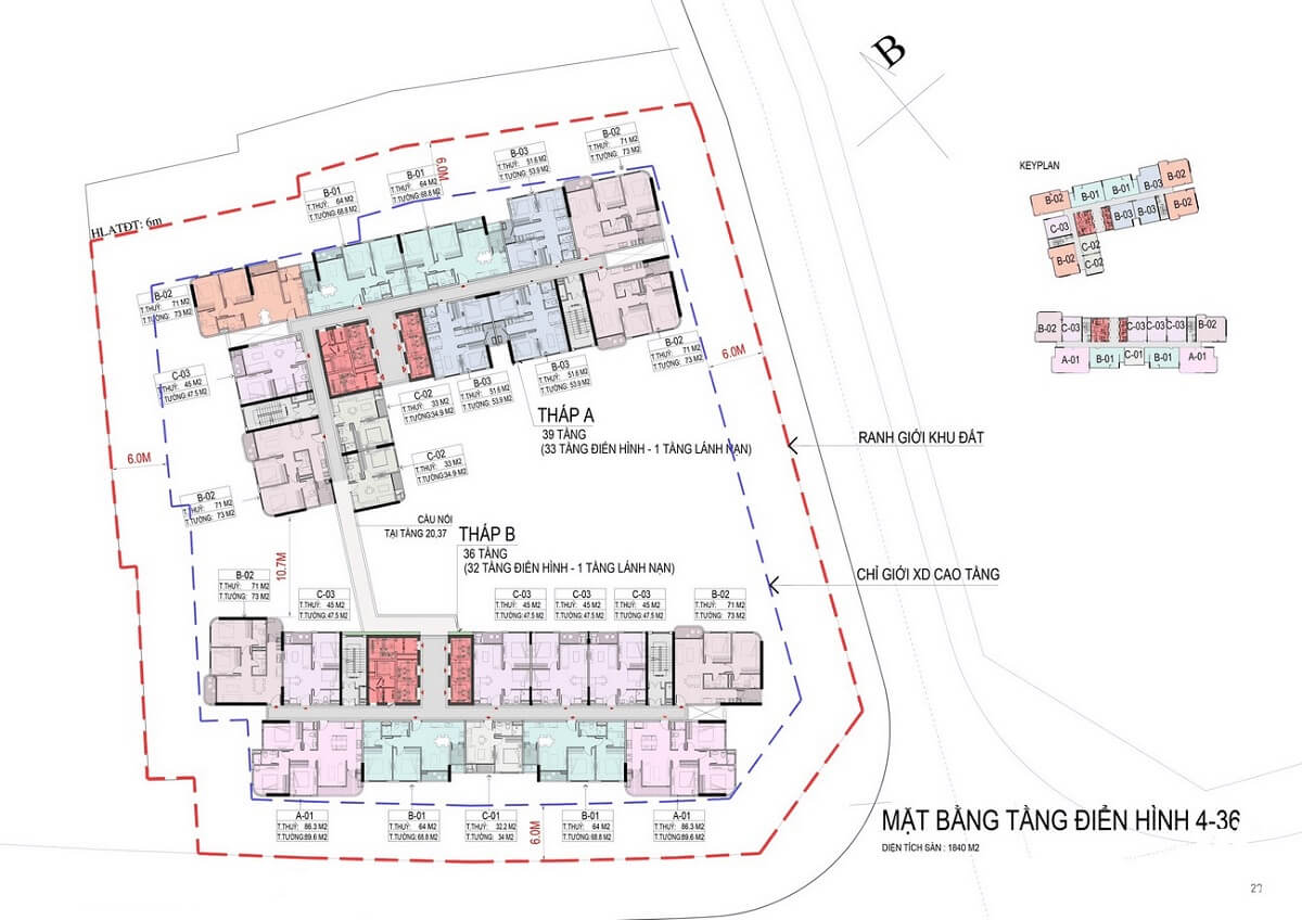 Mặt bằng tổng thể