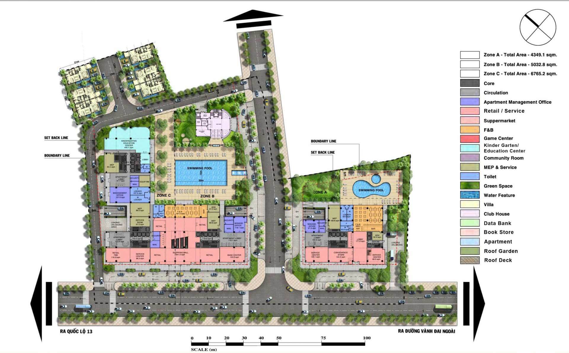Mặt bằng tổng thể dự án căn hộ Urban Green
